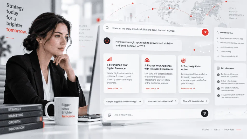 how to appear in ai search results