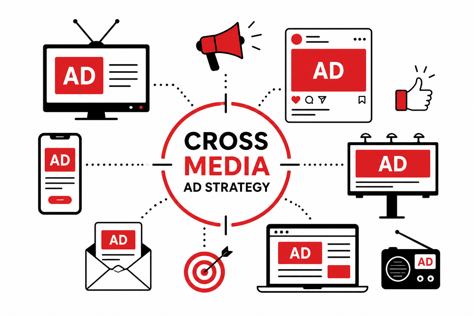 cross media ad strategies